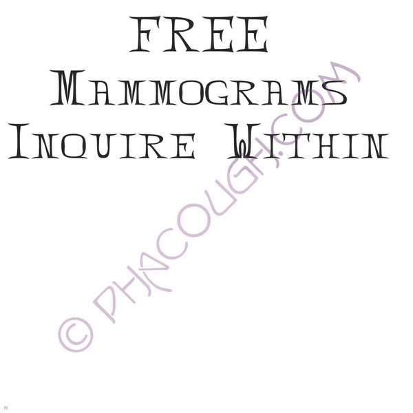 Free Mammograms