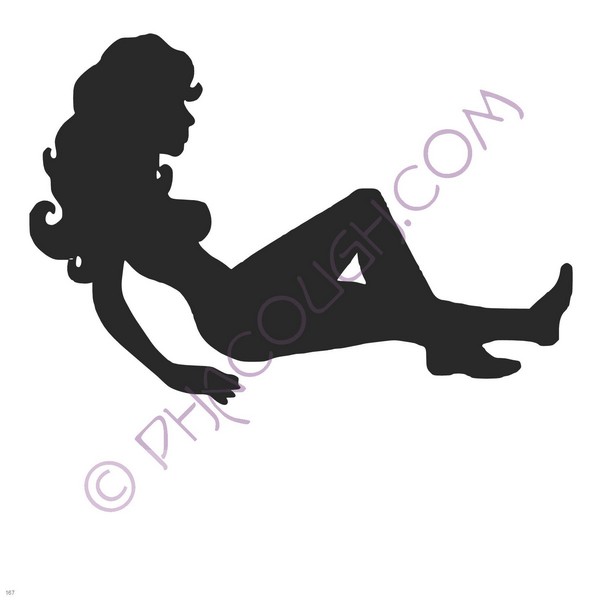 Sexy Reclined Woman Image