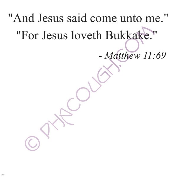 And Jesus Said Come Unto Me