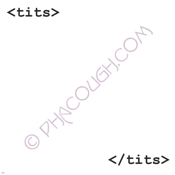 HTML Code for tits