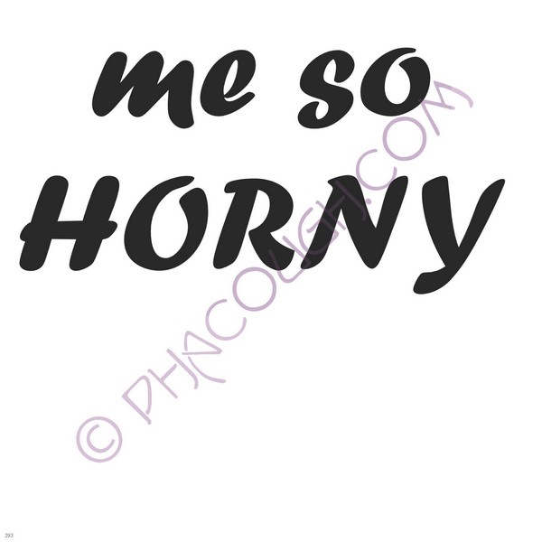 Me So Horny