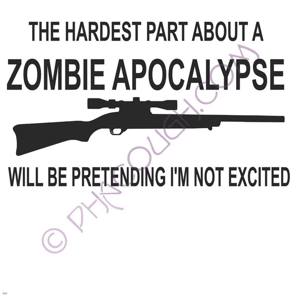 The Hardest Part About A Zombie Apocalypse Will Be Pretending