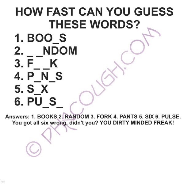 How Fast Can You Guess These Words