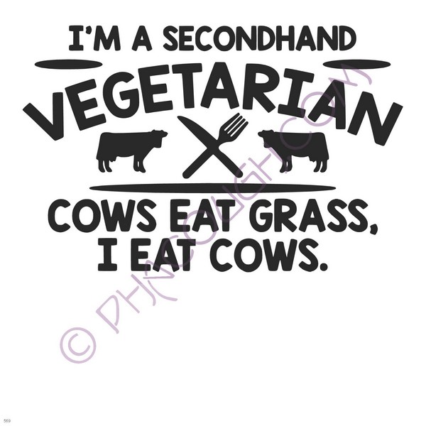 I'm A Second Hand Vegetarian