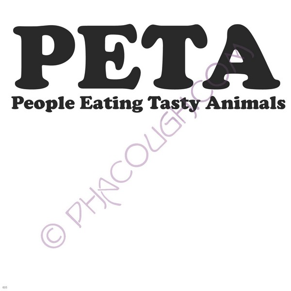 Peta People Eating Tasty Animals