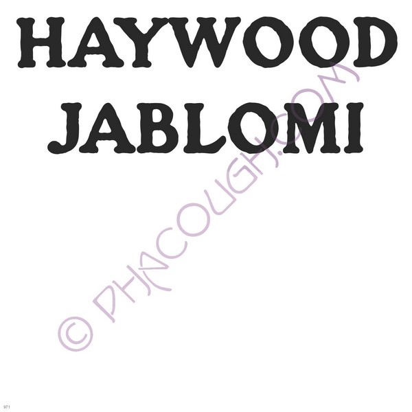 Haywood jablomi