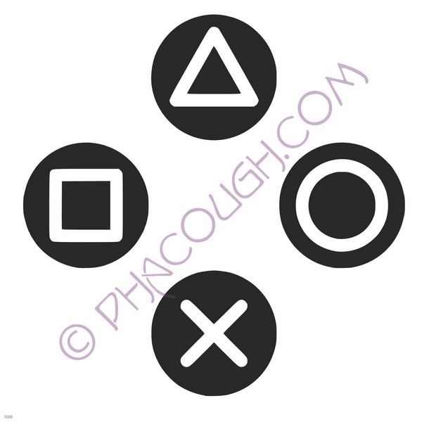 Playstation buttons