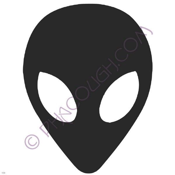 Alien head symbol