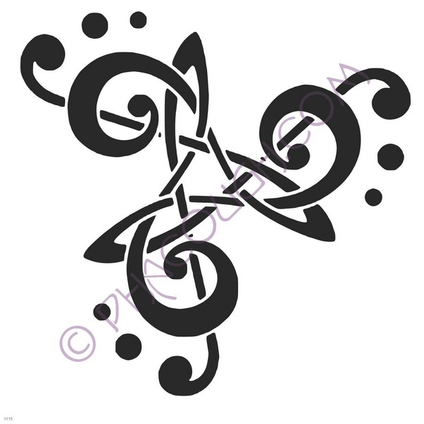 Music note trinity