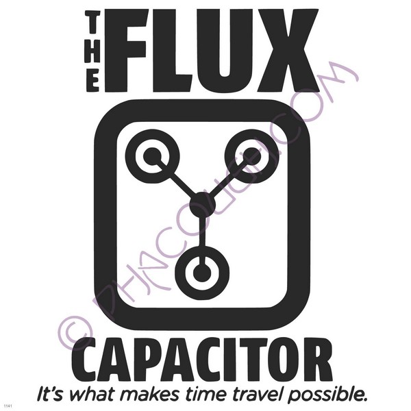 The flux capacitor it's what makes time travel