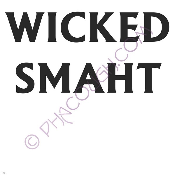 Wicked smaht