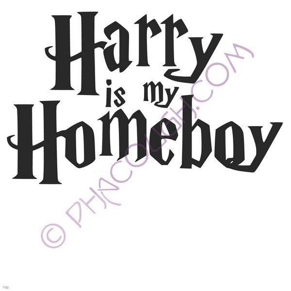 Harry is my homeboy