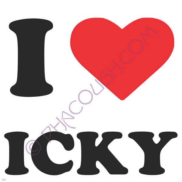 I (heart) love icky