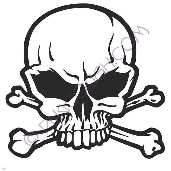 Skull and cross bones