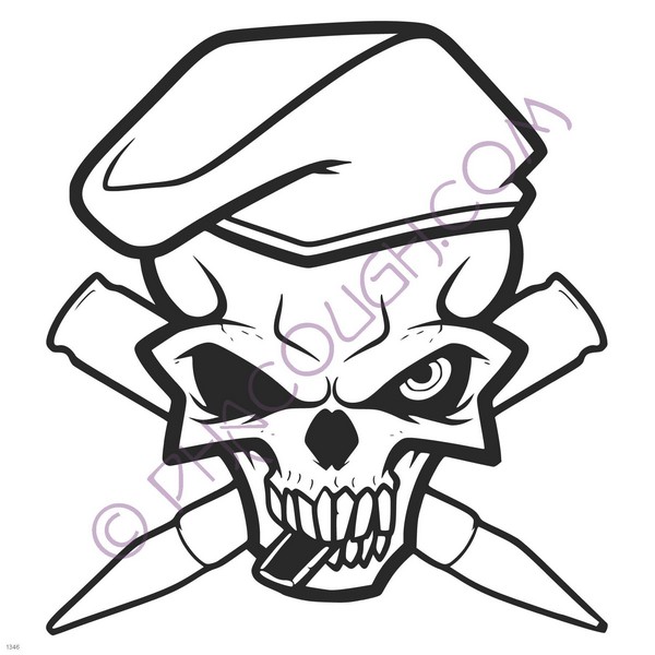 Army skull