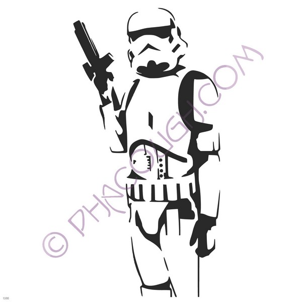 Standing storm trooper