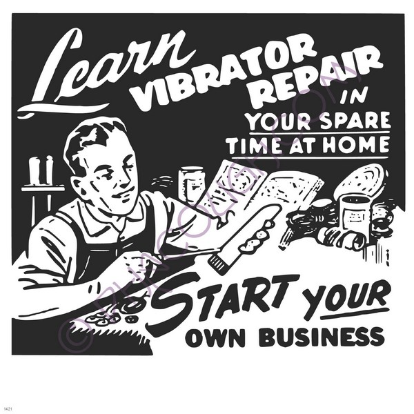 Learn vibrator repair in your spare time at home