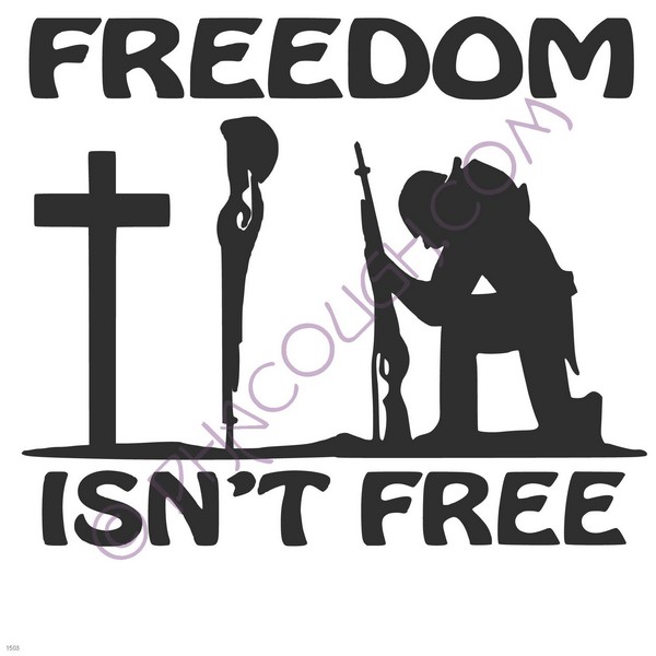 Freedom isn't free