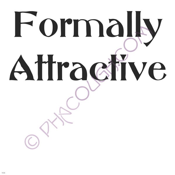 Formally attractive