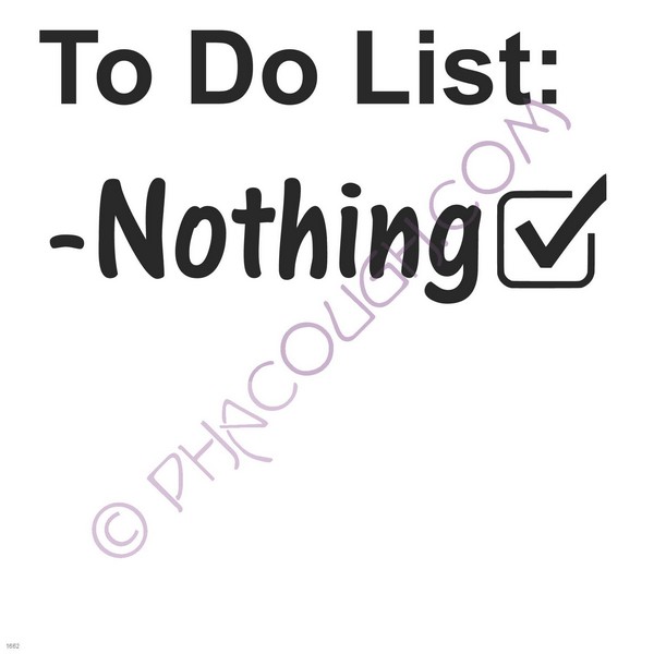 To do list nothing