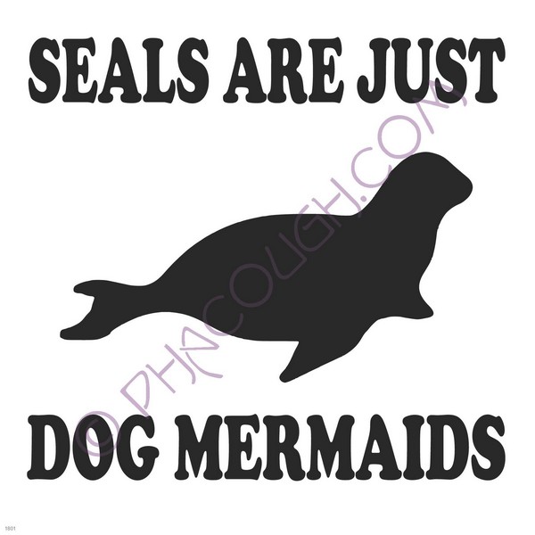 Seals are just dog mermaids