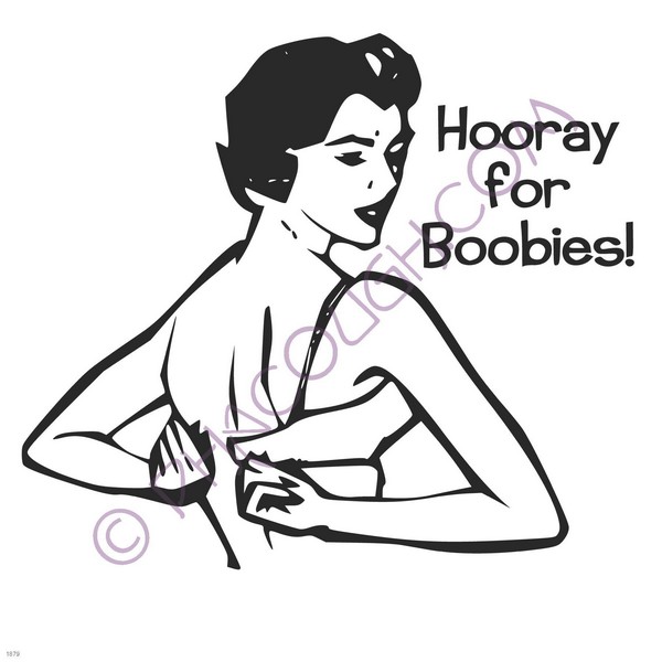 Hooray for boobies