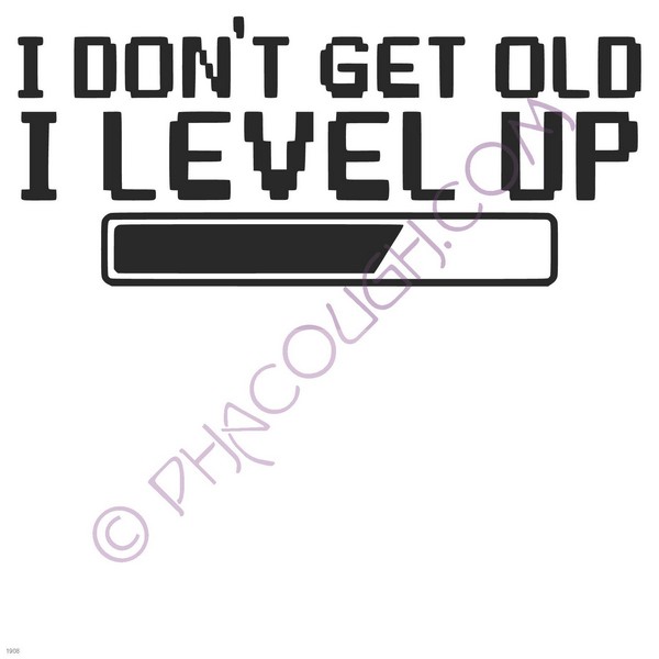 I don't get old I level up