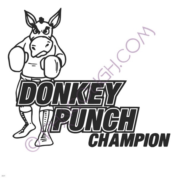 Donkey punch champion