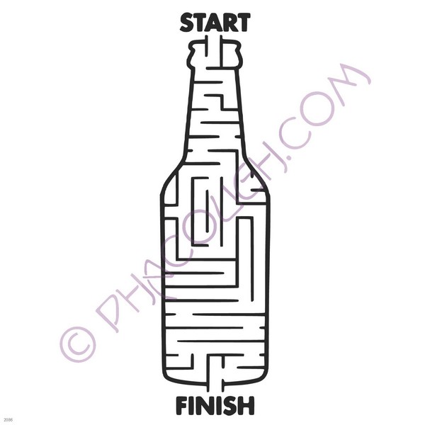 Beer Bottle Maze