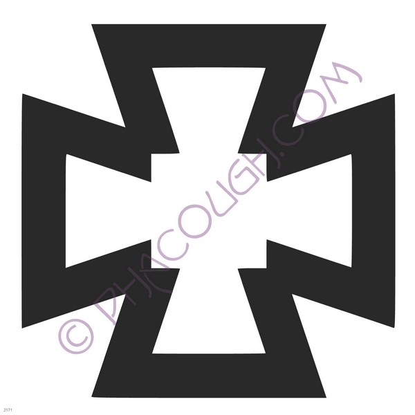 Tribal square cross