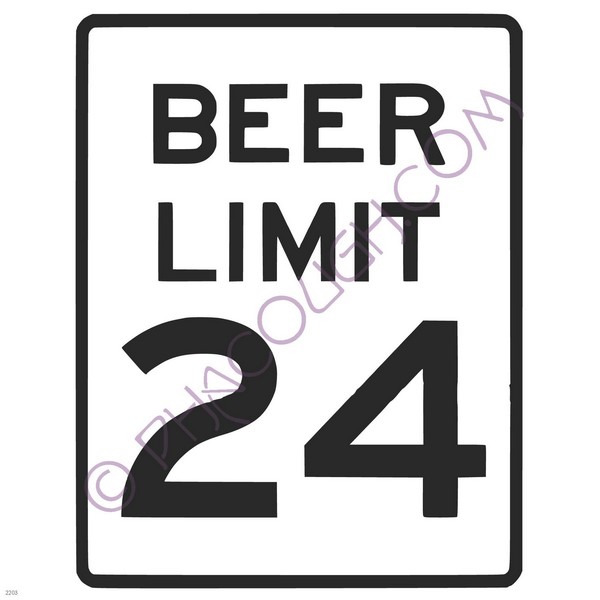 Beer limit 24