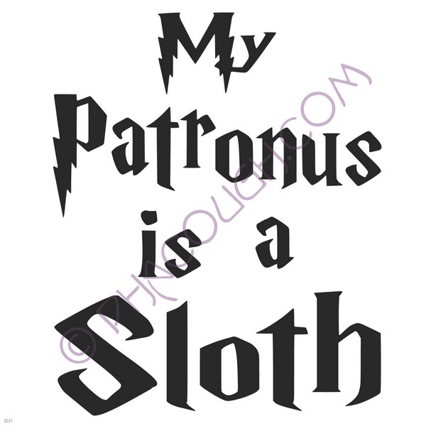 My patronus is a sloth