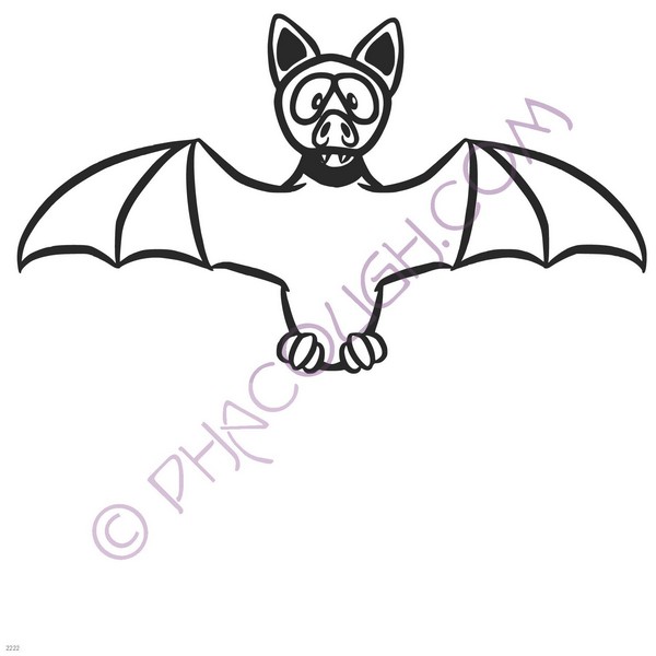 Cartoon bat