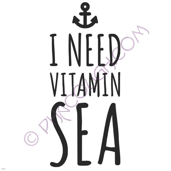 I need vitamin Sea