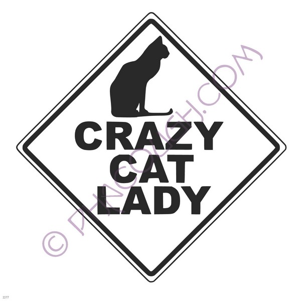 Crazy cat lady