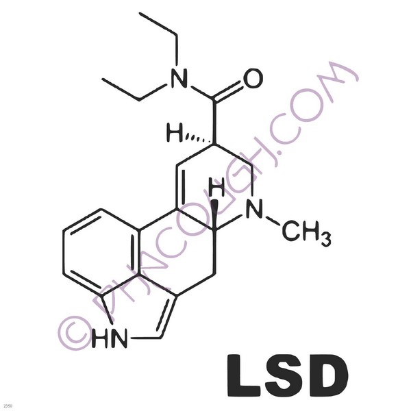 LSD molecule