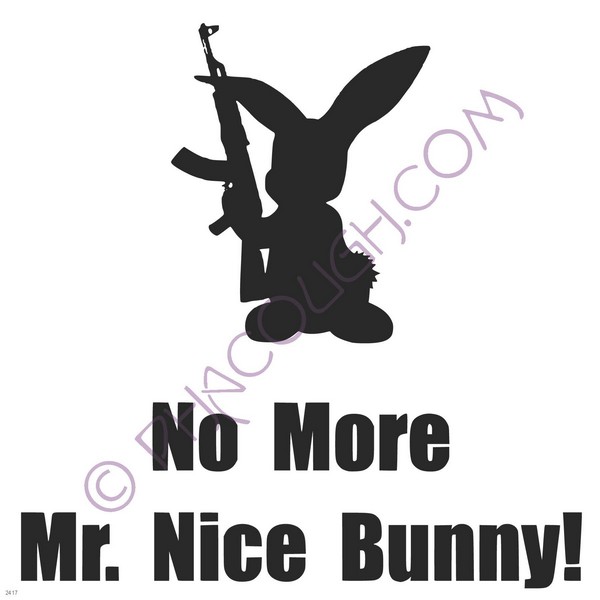 No more Mr. Nice Bunny!