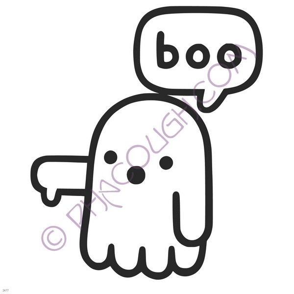 Disapproving ghost