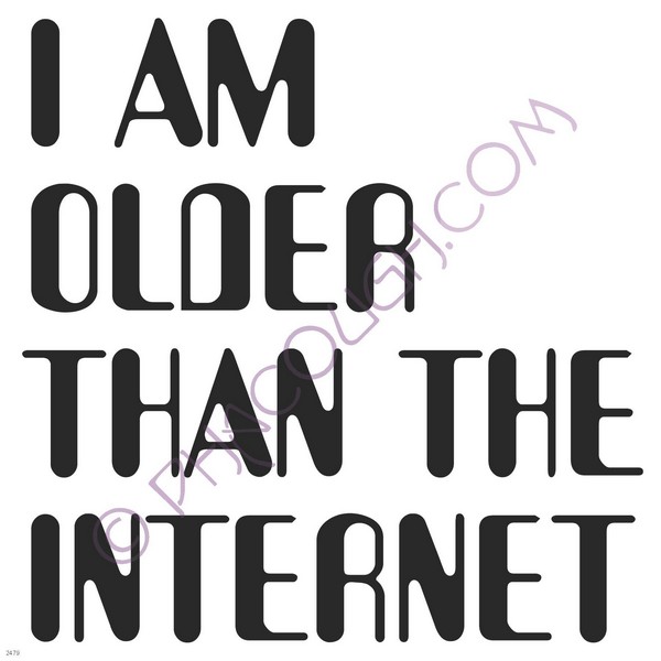 I am older than the internet