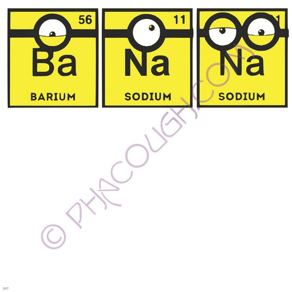 Minions Ba Na Na elements