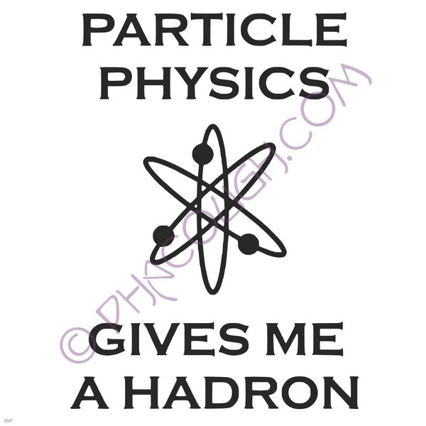 Particle physics gives me hadron