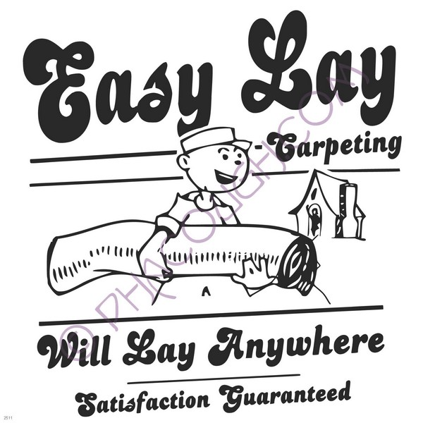 Easy lay carpeting will lay anywhere