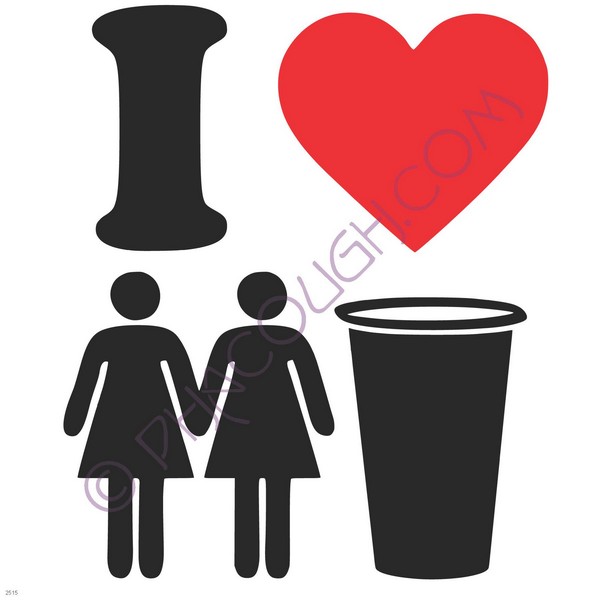 I love two girls and a cup