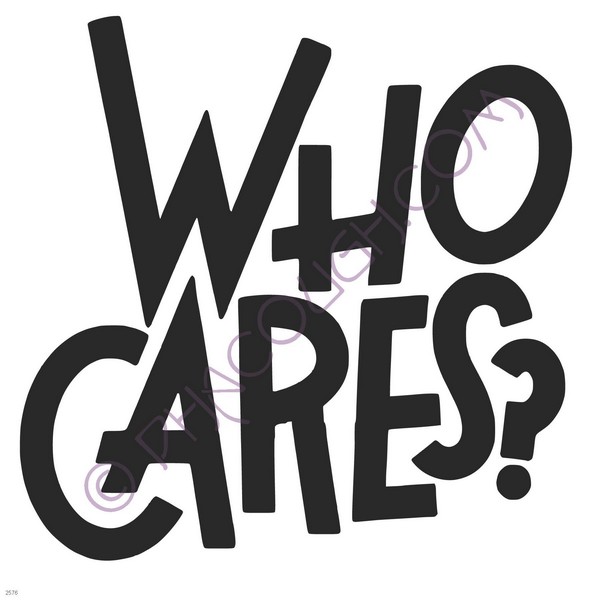 Who cares