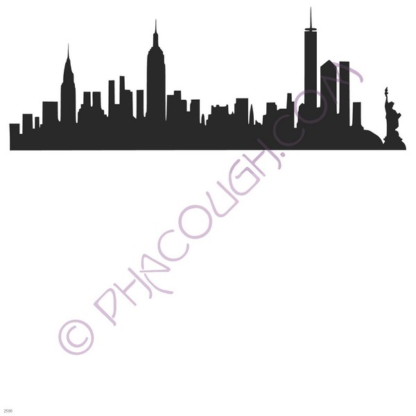 New York city skyline