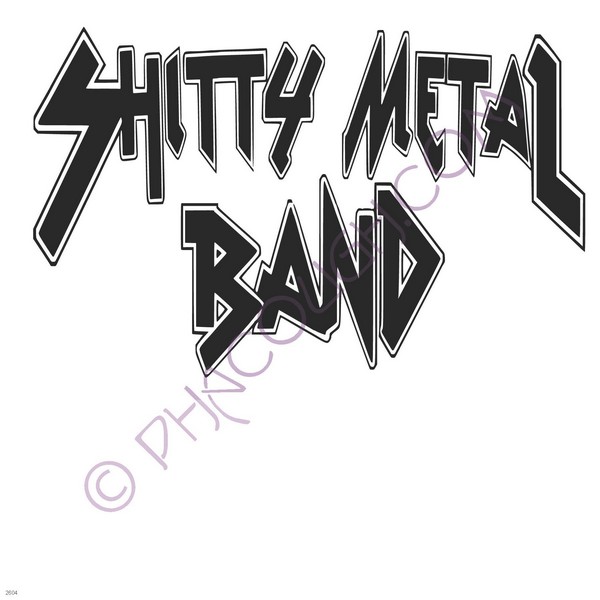 Shitty metal band