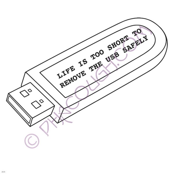 Life is too short to remove the USB safely