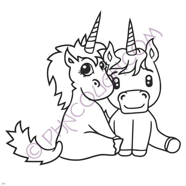 Cute unicorns